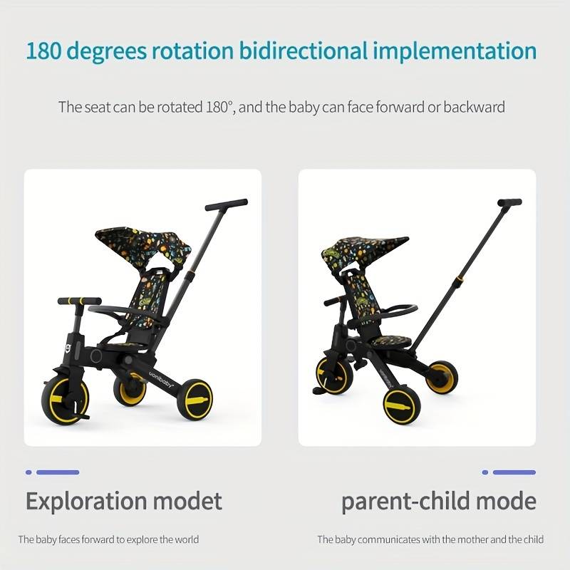 Kid's Tricycle Scooter- Uonibaby 7 in 1