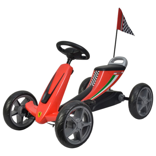 Kid's Ride On- Ferrari Pedal Go Kart
